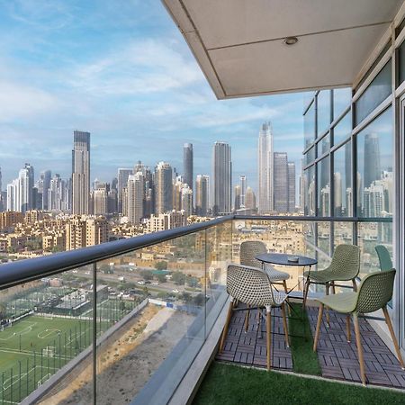 Chic 2Br Apartment, Prime Location Near Dubai Mall - Allsopp&Allsopp Luaran gambar