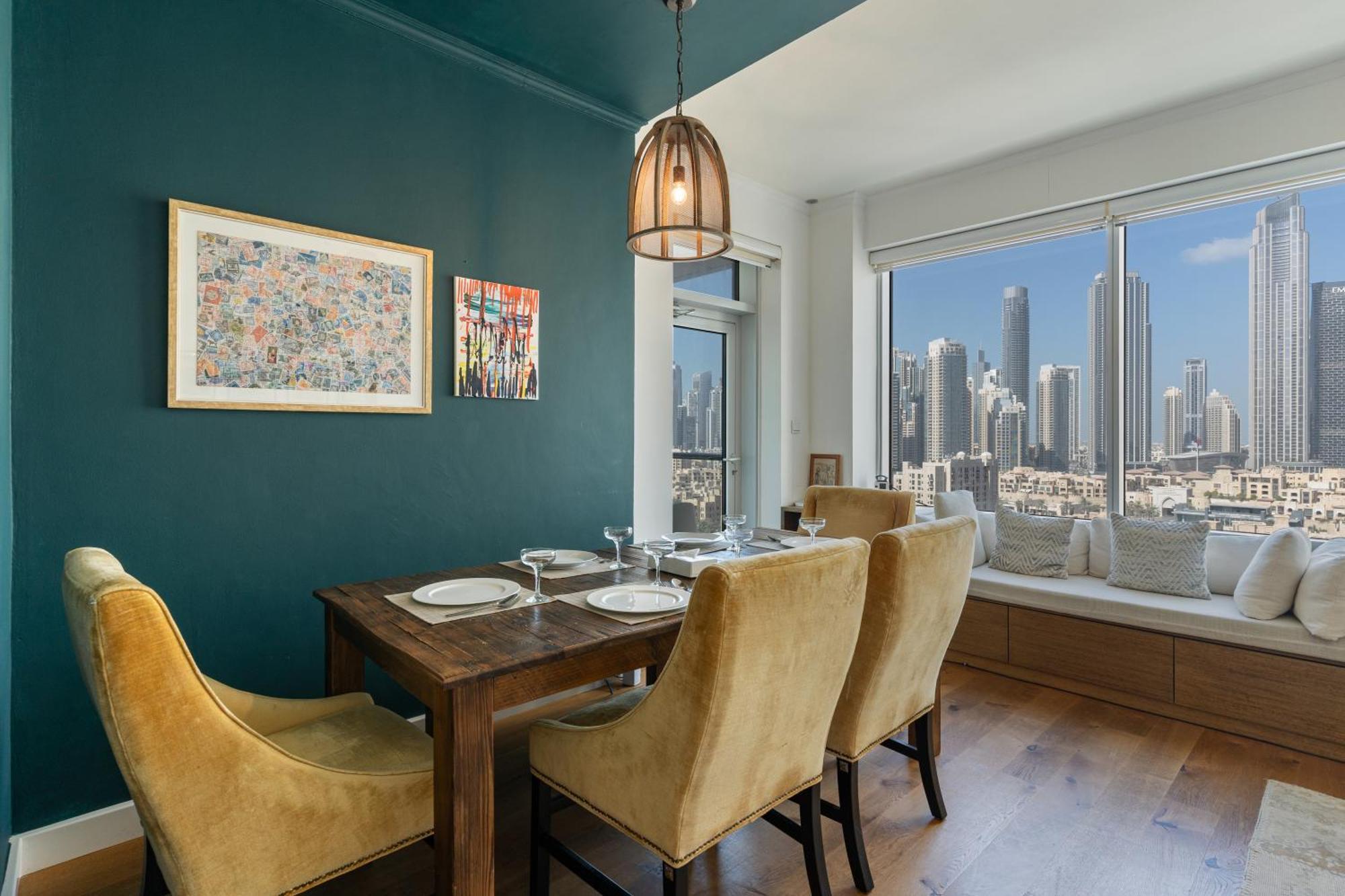 Chic 2Br Apartment, Prime Location Near Dubai Mall - Allsopp&Allsopp Luaran gambar