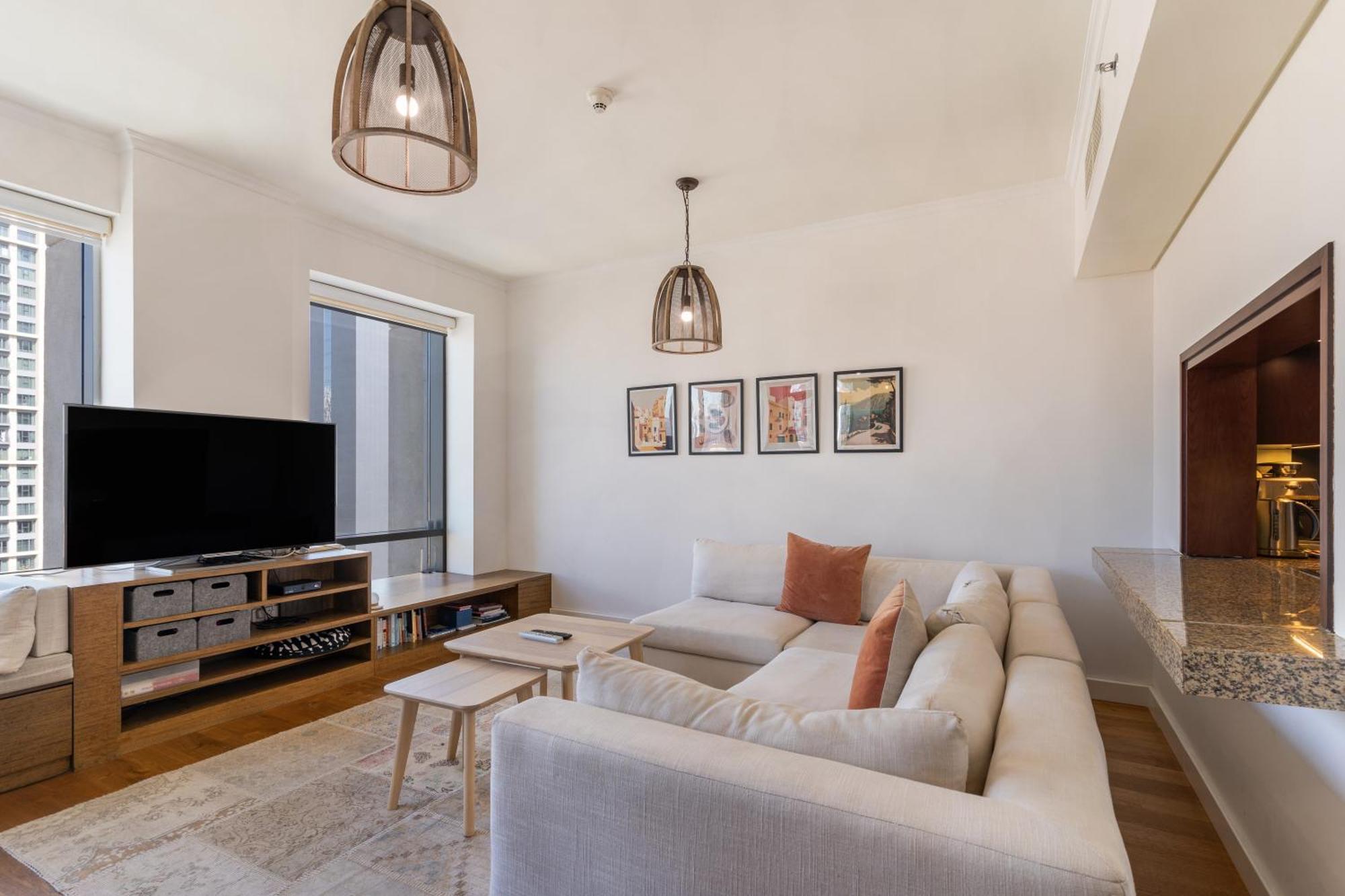 Chic 2Br Apartment, Prime Location Near Dubai Mall - Allsopp&Allsopp Luaran gambar